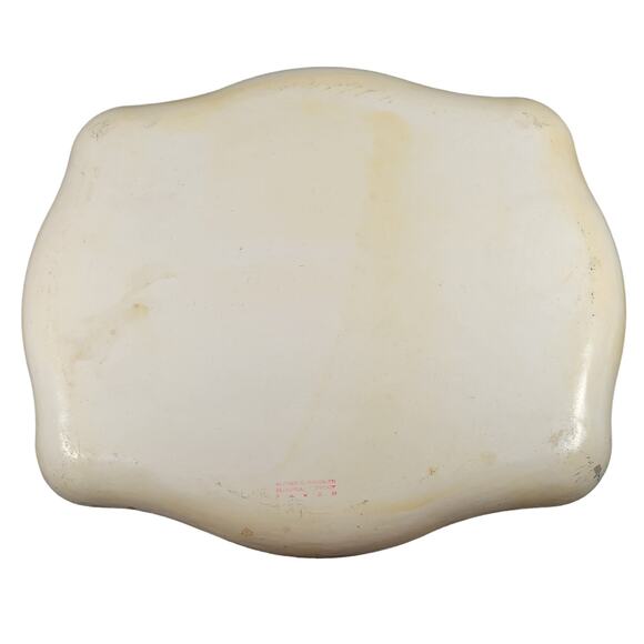 VTG Alfred E. Knobler Alcohol Proof Tray Japan Decorative Floral Design 14x12 - Picture 3 of 14